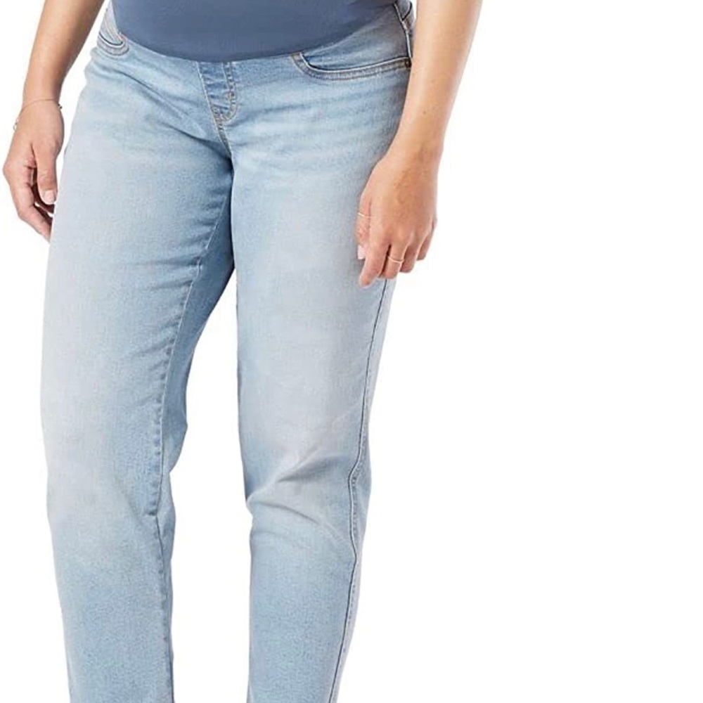 Signature By Levi’s Maternity Boyfriend Jeans size large